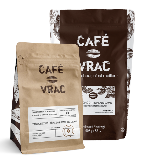 Décaféiné Éthiopien Sidamo (SWP)