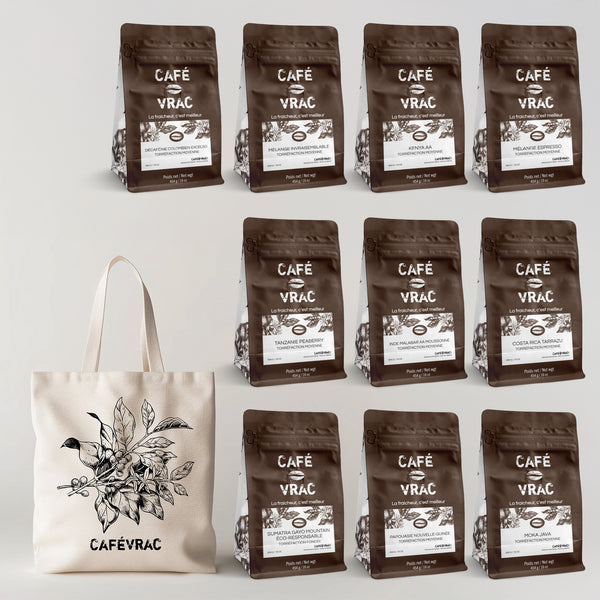 Ensemble découverte - 10 cafés