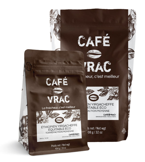 Éthiopien Yirgacheffe Éco-Responsable